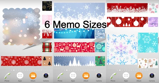 Sticky Memo Notepad Christmas: Notas Adhesivas Navideñas - Screenshot 2