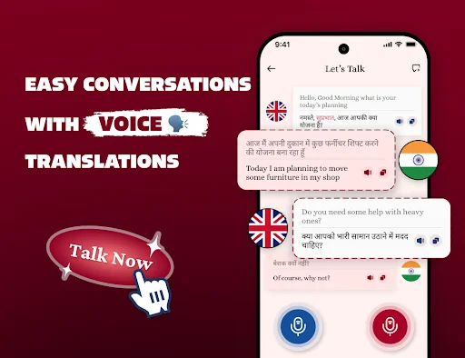 Descargar English Hindi Translator – Traductor Rápido y Gratuito - Screenshot 2