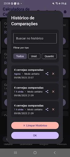 Calculadora de Cerveja: Ahorra Dinero en tus Compras de Cerveza - Screenshot 5