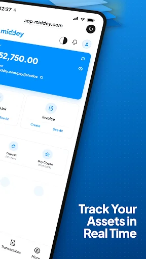 Descarga Middey: Tu Billetera Crypto y Finanzas Todo en Uno - Screenshot 2