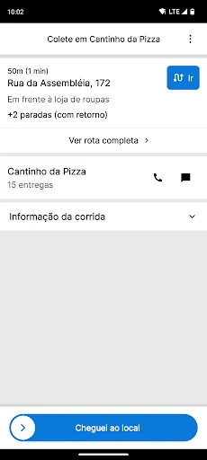 Descarga Lá Vem Entregas – App Segura para Motociclistas - Screenshot 4