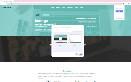 ExamCookie Chromebook: Extensión esencial para exámenes - Screenshot 2