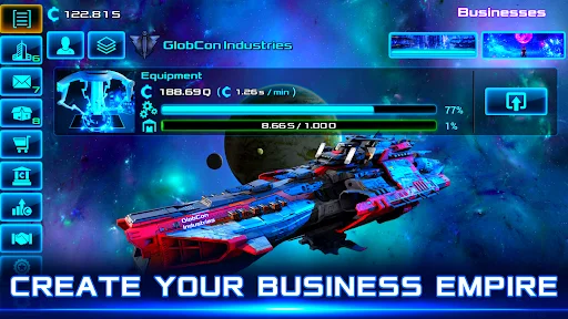 Idle Space Business Tycoon: Crea tu Imperio Espacial Gratis - Screenshot 16