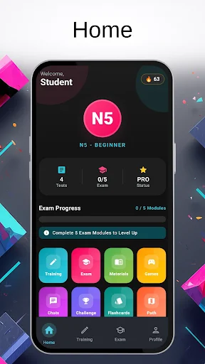 N1 Master of JLPT: N5-N1 – Aprende Japonés de Forma Divertida - Screenshot 1