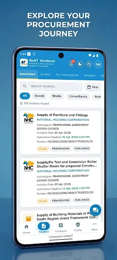 Descargar NeST Tenderer Última Versión – Gestión de Licitaciones - Screenshot 7
