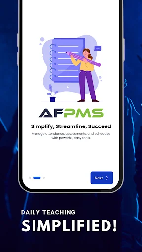 Descarga AFPMS Faculty: Optimiza tu Enseñanza y Gestión Escolar - Screenshot 3