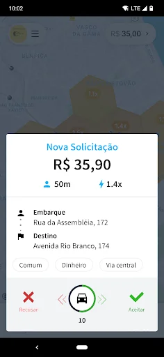Descarga Giro 47 – Motorista: La App de Conducción Rápida y Segura - Screenshot 3