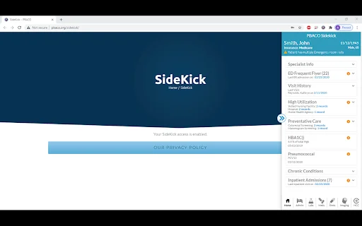 Descarga Sidekick para Chrome: Optimiza tu gestión médica hoy - Screenshot 2