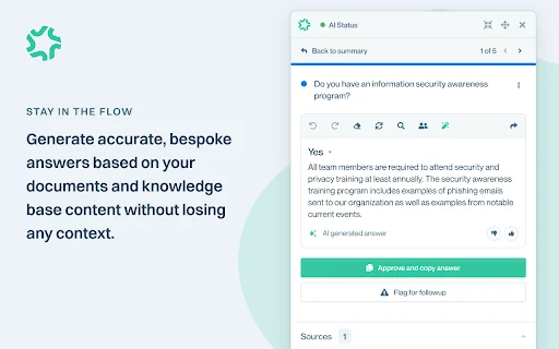 Conveyor: Automatiza tus Cuestionarios de Seguridad con IA - Screenshot 1