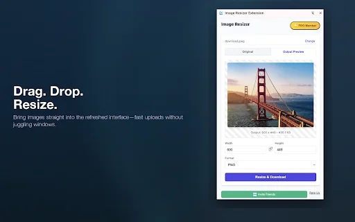 Image Resizer Extension: Cambia el tamaño de tus fotos fácilmente - Screenshot 2