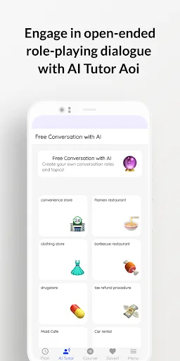 Japanese Speak: Aoi – Domina el Japonés con IA Conversacional - Screenshot 10