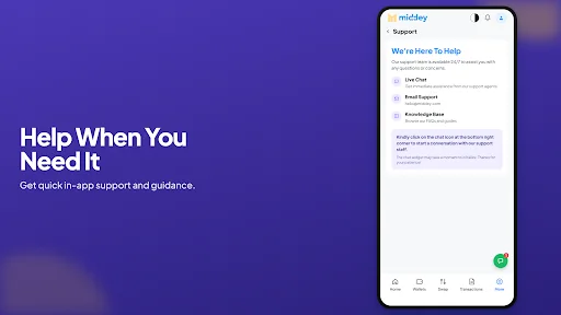 Descarga Middey: Tu Billetera Crypto y Finanzas Todo en Uno - Screenshot 16