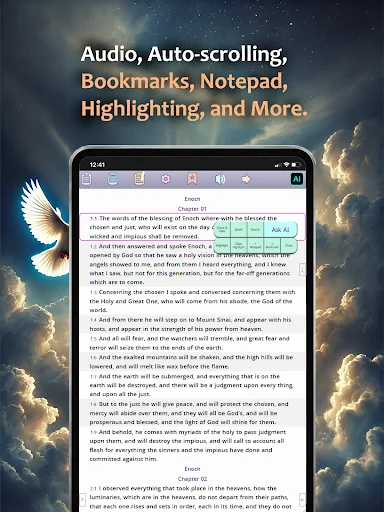 Jubilees, Jasher, Enoch y Biblia KJV – Descarga la App Completa - Screenshot 12
