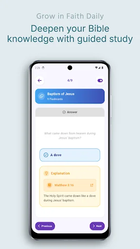 Descarga Bible Genius – Trivia | Quiz: Aprende la Biblia Gratis - Screenshot 8