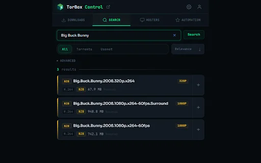TorBox Control: Gestiona tus descargas de forma rápida y segura - Screenshot 2