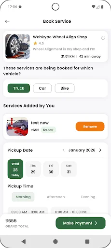 Roadveer: Encuentra servicios para vehículos y agenda citas – Descarga - Screenshot 8