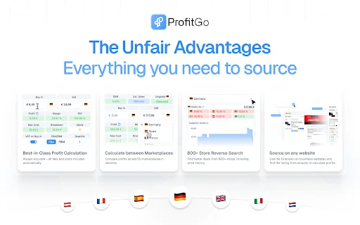 ProfitGo: Optimiza tu Arbitraje en Amazon y Aumenta Ventas - Screenshot 2