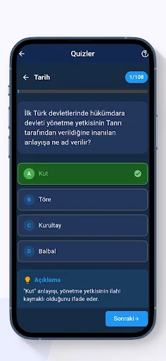 Sınav Yardımcın: YKS KPSS DGS – Prepárate para tus Exámenes Gratis - Screenshot 5