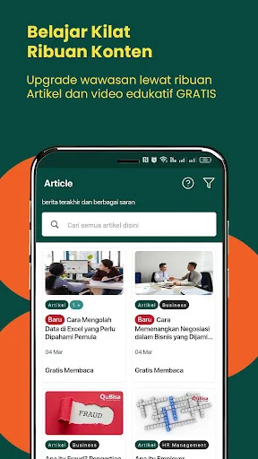 Descarga QuBisa APK: Tu plataforma de aprendizaje online ideal - Screenshot 3