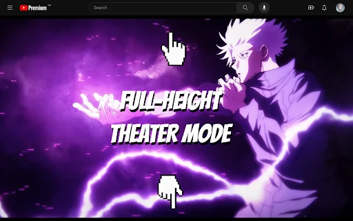 BigTube: Mejora tu modo teatro en YouTube – Descarga gratuita - Screenshot 2