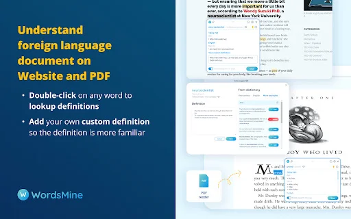 WordsMine: Tu traductor y gestor de vocabulario personal - Screenshot 3