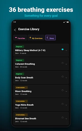 Breathwork Pro: Ejercicios de Respiración – Mejora tu Salud Hoy - Screenshot 12