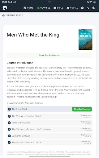 Descarga EMMAUS: Biblia y Cursos – Aprende la Biblia hoy mismo - Screenshot 14