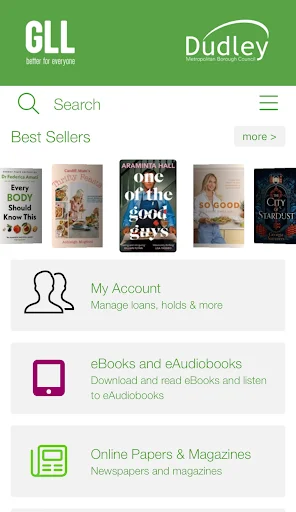 Descargar Dudley Libraries Android – Acceso a tu Biblioteca - Screenshot 1
