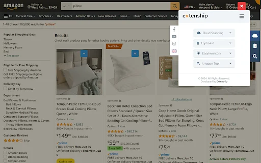 Extenship Application Launcher: Optimiza tus ventas en Amazon - Screenshot 1