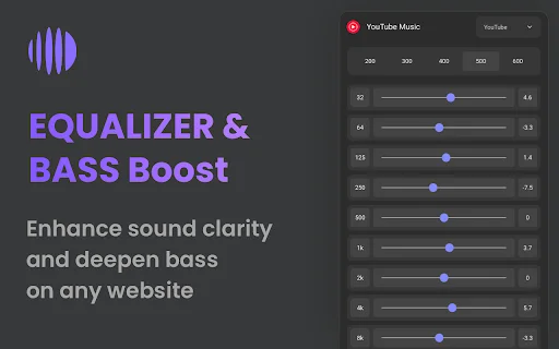 Volume Booster 600%: Amplifica el Audio en Chrome al Máximo - Screenshot 3