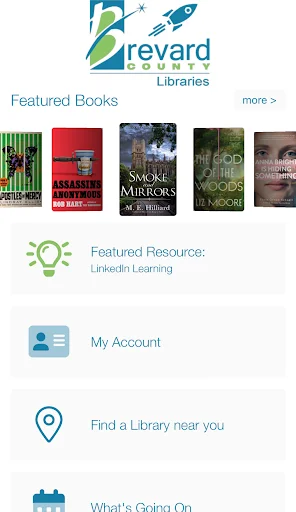 Brevard County Library: Tu Biblioteca en tu Móvil – Descarga Gratis - Screenshot 1