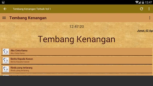 Descargar Koleksi Tembang Kenangan – La mejor música del recuerdo - Screenshot 13