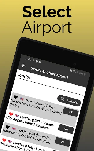 Marseille Provence Airport: Vuelos en Tiempo Real – App Gratis - Screenshot 9